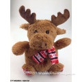 20cm Christmas Stuffed Reindeer with scarf Toys